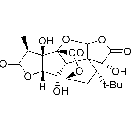 15291-77-7,银杏内酯B,C<sub>20</sub>H<sub>24</sub>O<sub>10</sub>,-欧恩科化学|欧恩科生物|www.oknk.com.