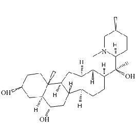 23496-41-5,贝母素甲,C<sub>27</sub>H<sub>45</sub>NO<sub>3</sub>,-欧恩科化学|欧恩科生物|www.oknk.com.