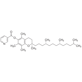 51898-34-1,(±)-α-烟酸生育酚,生育酚烟酸酯, 维E 烟酸酯,[2R(4R,8R)](±)-3-吡啶羧酸-3,4-二氢化-2,5,7,8-四甲基-2-[4,8,12-三甲基十三(烷)基]-2H-1-苯并吡喃-6-基酯;(±)-α-烟酸生育酚;(±)-α-生育酚酯,C<sub>35</sub>H<sub>53</sub>NO<sub>3</sub>,535.80,-欧恩科化学|欧恩科生物|www.oknk.com.
