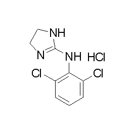 4205-91-8,盐酸可乐定,C<sub>9</sub>H<sub>9</sub>Cl<sub>2</sub>vN<sub>3</sub> · HCl,-欧恩科化学|欧恩科生物|www.oknk.com.