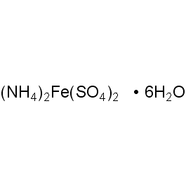 7783-85-9,硫酸亚铁铵，六水,H<sub>8</sub>FeN<sub>2</sub>O<sub>8</sub>S<sub>2</sub>·6H<sub>2</sub>O,392.14,-欧恩科化学|欧恩科生物|www.oknk.com.