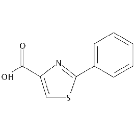 7113-10-2,2-苯基噻唑-4-羧酸,2-苯基-1,3-噻唑-4-甲酸,C<sub>10</sub>H<sub>7</sub>O<sub>2</sub>S,205.23,-欧恩科化学|欧恩科生物|www.oknk.com.