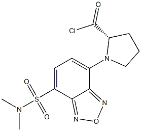 150993-63-8,(S)-(-)-DBD-Pro-COCl[=(S)-(-)-4-(N,N-二甲氨基磺酰基)-7-(2-氯甲酰四氢吡咯-1-基)-2,1,3-苯并恶二唑],C<sub>13</sub>H<sub>15</sub>ClN<sub>4</sub>O<sub>4</sub>S,-欧恩科化学|欧恩科生物|www.oknk.com.