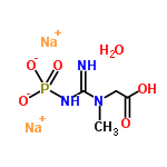 19333-65-4,磷酸肌酸二钠盐水合物,C<sub>4</sub>H<sub>8</sub>N<sub>3</sub>O<sub>5</sub>PNa<sub>2</sub> · x H<sub>2</sub>O,-欧恩科化学|欧恩科生物|www.oknk.com.