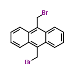 34373-96-1,9,10-双(溴甲基)蒽,C<sub>16</sub>H<sub>12</sub>Br<sub>2</sub>,364.07,-欧恩科化学|欧恩科生物|www.oknk.com.